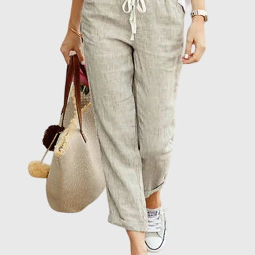Zanra | Elegant Summer Trousers - Velvet Haven