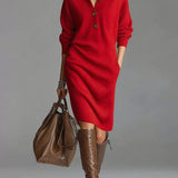 Poppy | Long Sleeve Loose Knit Dress