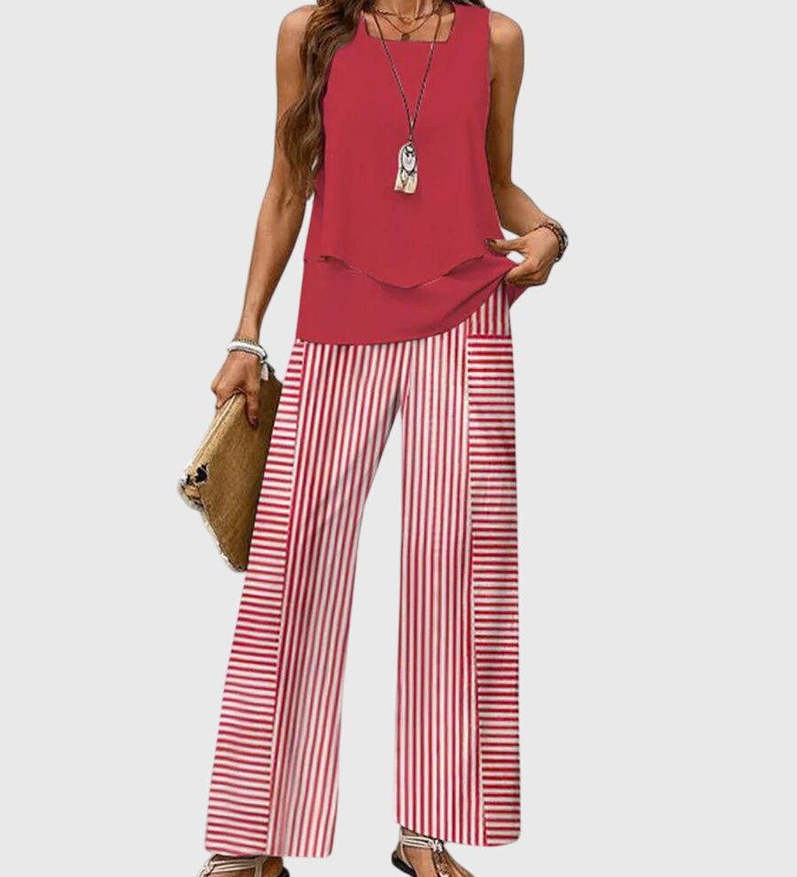 Brenda | Elegant 2-Piece Summer Set