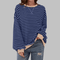 Luka | Casual Striped Sweatshirt - Velvet Haven