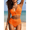 Melanie | Ribbed High-Waisted Bikini Set - Velvet Haven