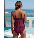Roos | Flowy Mesh Tankini Set