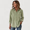 Jade | Corduroy Button Shirt - Velvet Haven