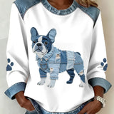Lola | Dog Patchwork Sweatshirt