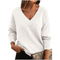Lillian | Lightweight V-Neck Jumper - Velvet Haven