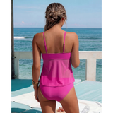 Roos | Flowy Mesh Tankini Set