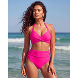 Sabine | 2-in-1 High-Waisted Mesh-Detail Bikini Set