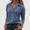 Maureen | Zip Collar Top - Velvet Haven