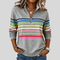 Horelle | Colourful Striped Sweater - Velvet Haven