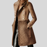 Havory | Structured Shearling Long Coat