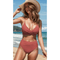 Jodi | High-Waisted V-Neck Bikini Set - Velvet Haven