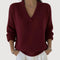 Merlie | Relaxed V-Neck - Velvet Haven