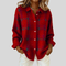 Francesca | Retro Cheque Sweater - Velvet Haven