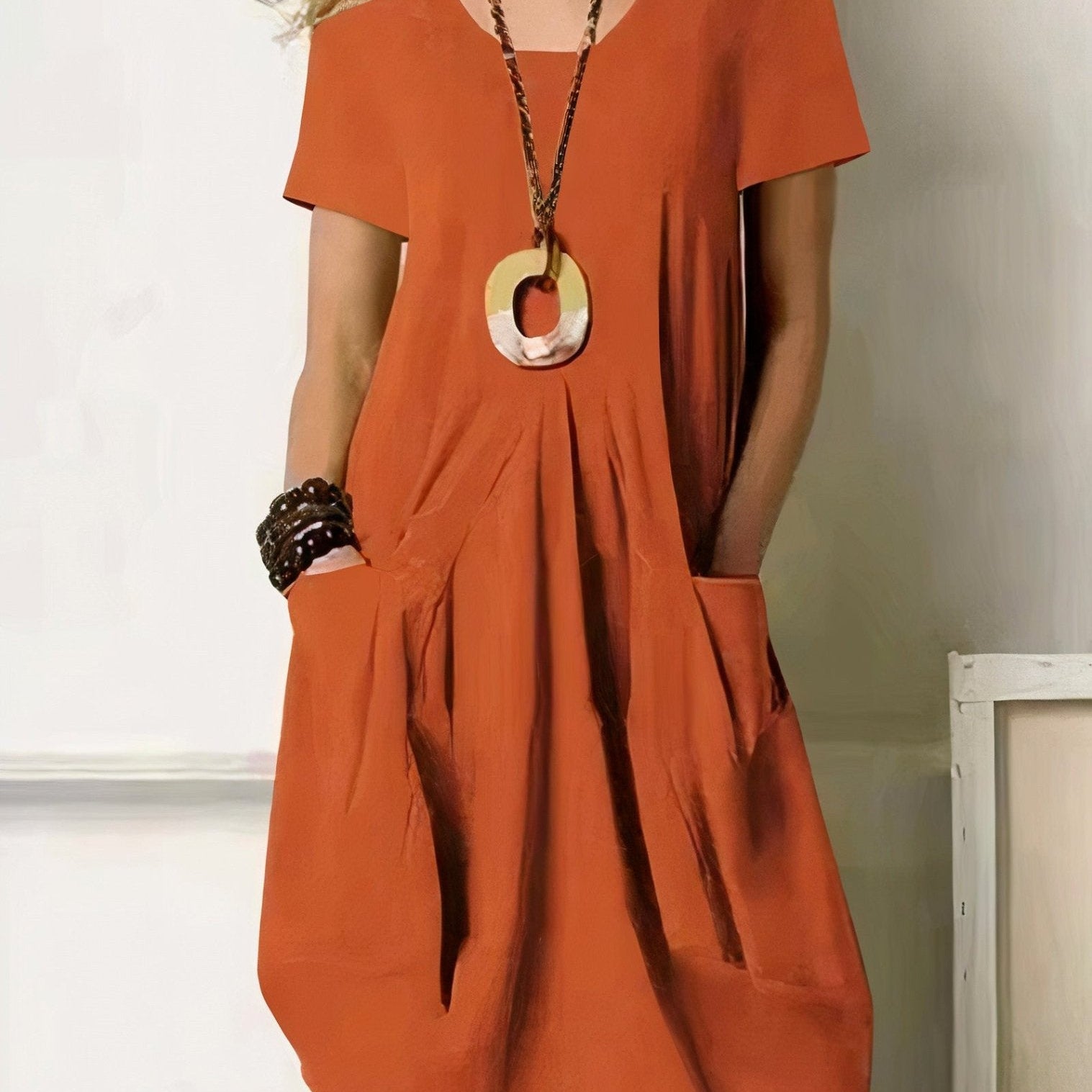 Kwani | Easy Casual Flow Dress - Velvet Haven