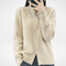 Katrina | Minimalist Zip Jumper - Velvet Haven