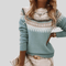 Avery | Fair Isle Knit Jumper - Velvet Haven