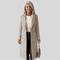 Hazel | Elegant Longline Coat - Velvet Haven