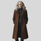Teresa | Vintage-style Suede Trench Coat - Velvet Haven