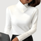 Mirah | Elegant Collar Top - Velvet Haven