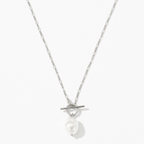 Elegant Golden Pearl Necklace