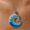 The Beat of the Wave Necklace - Velvet Haven