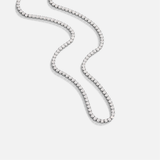 Silver Crystal Necklace