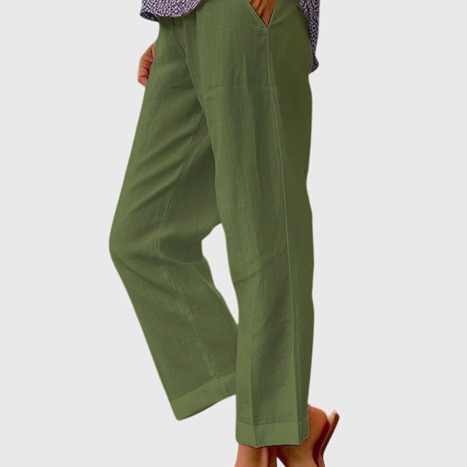 Elaine | Elegant Trousers - Velvet Haven