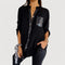Renna | Sequin Detail Blouse - Velvet Haven