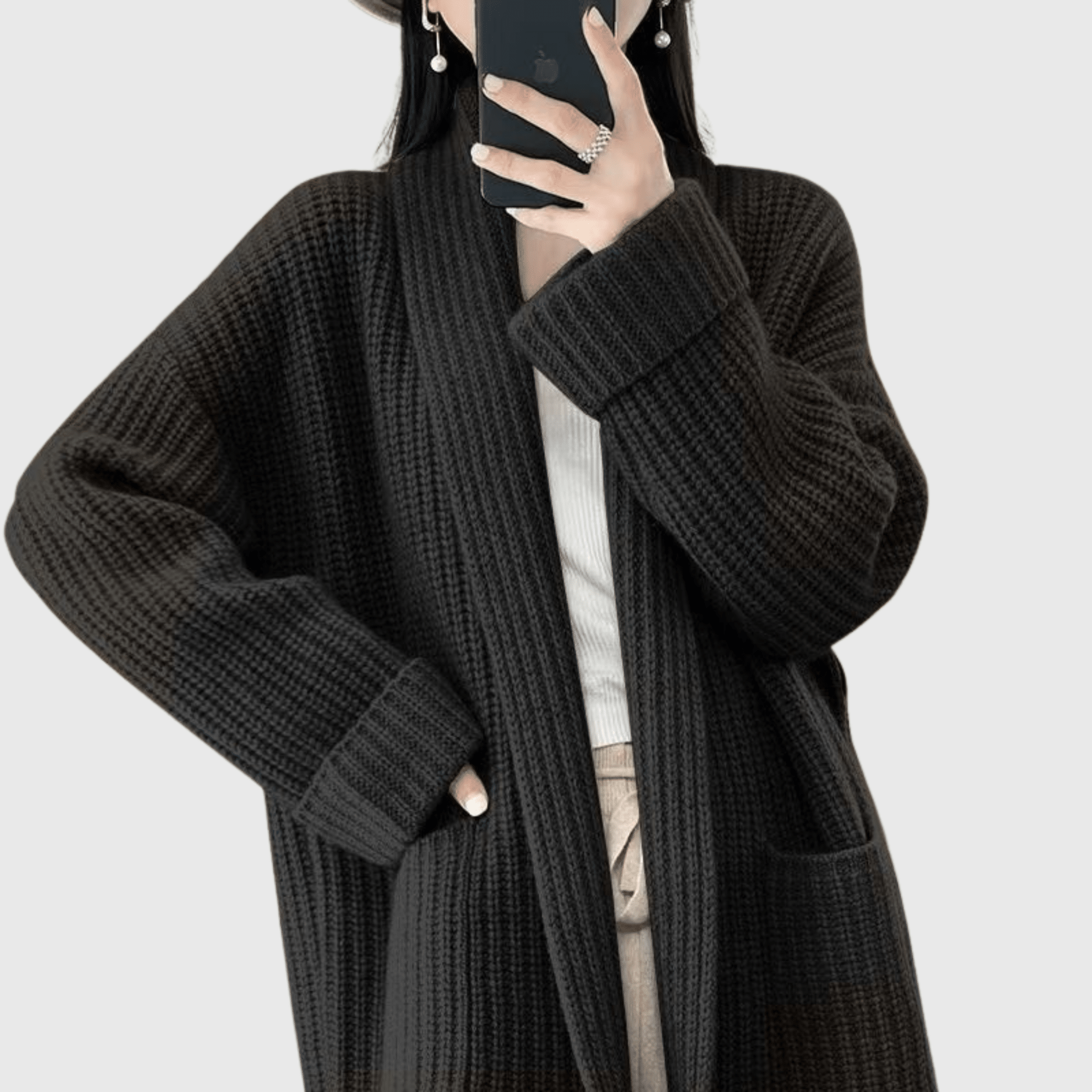 Amy | Comfortable Cardigan - Velvet Haven