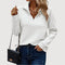 Jana | Cosy Half-Zip Top - Velvet Haven