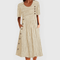 Ava | Striped Midi Dress - Velvet Haven