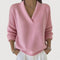 Merlie | Relaxed V-Neck - Velvet Haven