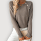Jonelle | Chic Button Jumper - Velvet Haven