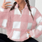 Malda | Chic Plaid Jumper - Velvet Haven