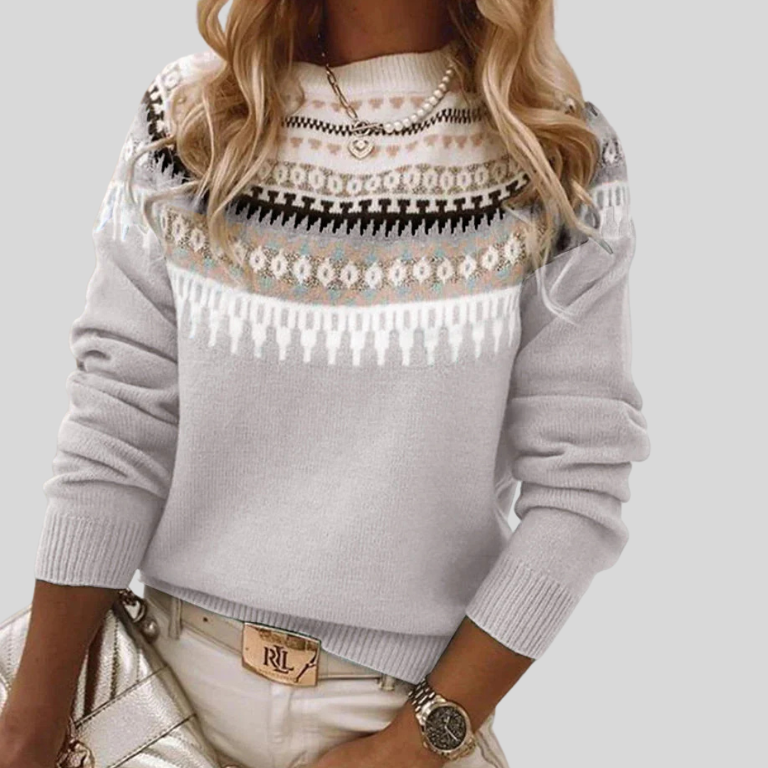 Avery | Fair Isle Knit Jumper