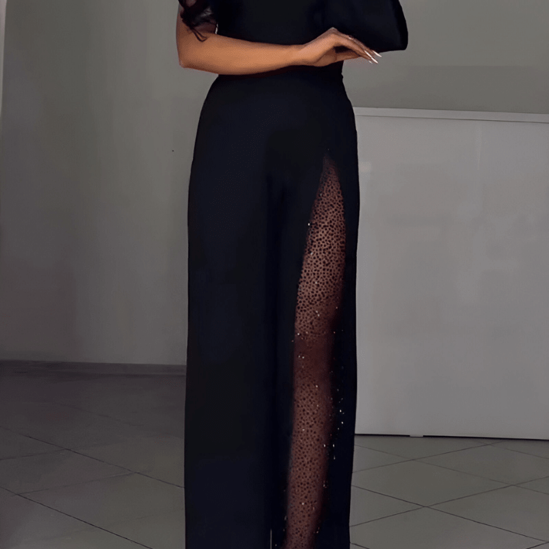 Ines | Modern Jumpsuit with Wide Legs - Velvet Haven
