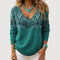 Althea | V-Neck Top - Velvet Haven