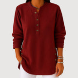 Anika | Cosy Button Top