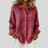 Francesca | Retro Cheque Sweater
