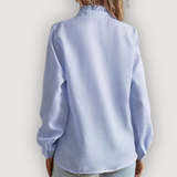 Clara | Ruffle Trim Blouse
