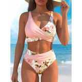 Sisi | Twist-Front High-Waisted Bikini Set
