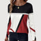 Alysia | Geometric Print Top - Velvet Haven