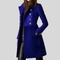Havory | Structured Shearling Long Coat - Velvet Haven