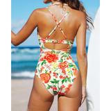 Britt | Boho Plunge Swimsuit