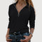 Maureen | Zip Collar Top - Velvet Haven