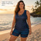 Rolinde | Flattering Tankini Set - Velvet Haven