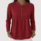 Elodia | Button Knit Top - Velvet Haven