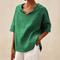 Illyria | Casual Loose-Fit Blouse - Velvet Haven
