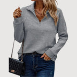 Jana | Cosy Half-Zip Top