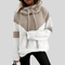Ríona | Dual-Tone Cosy Hoodie - Velvet Haven